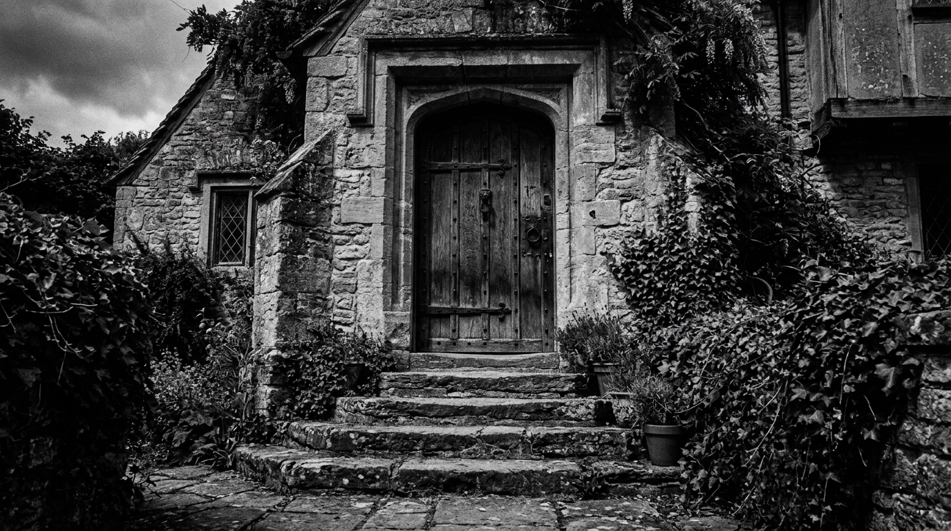 Nostalgic door background